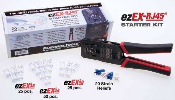 Starter Termination Kit for Cat5-5e Cat6 Cat6a W525