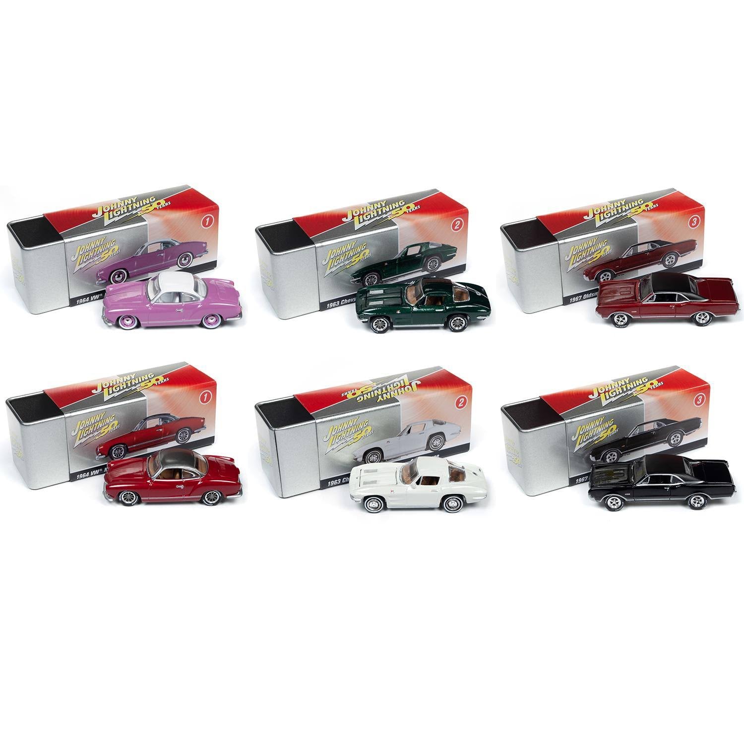 Set of 6 1/64 Diecast Cars O426479