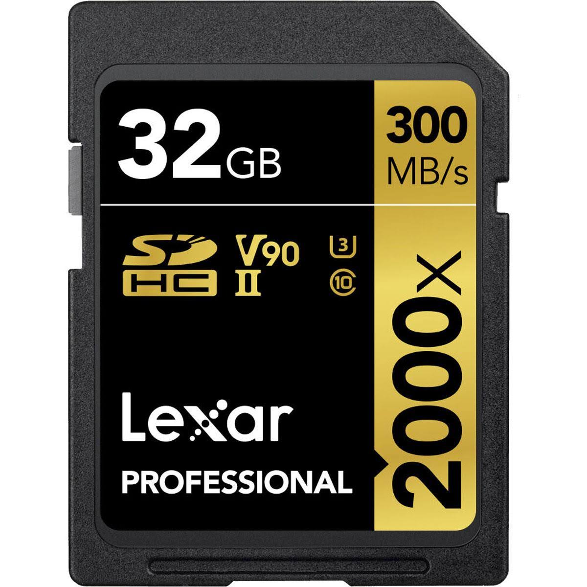 32GB 2000X UHS-II SDHC Memory Card S810462