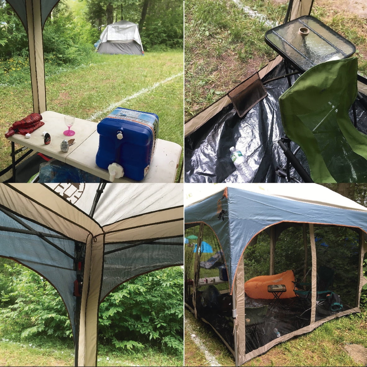 10' x 10' Screen Houses, Brown S283