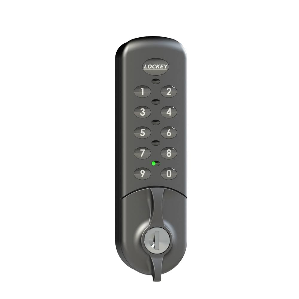 Black Flush Fit Digital Combination Electronic Cabinet Lock E2702