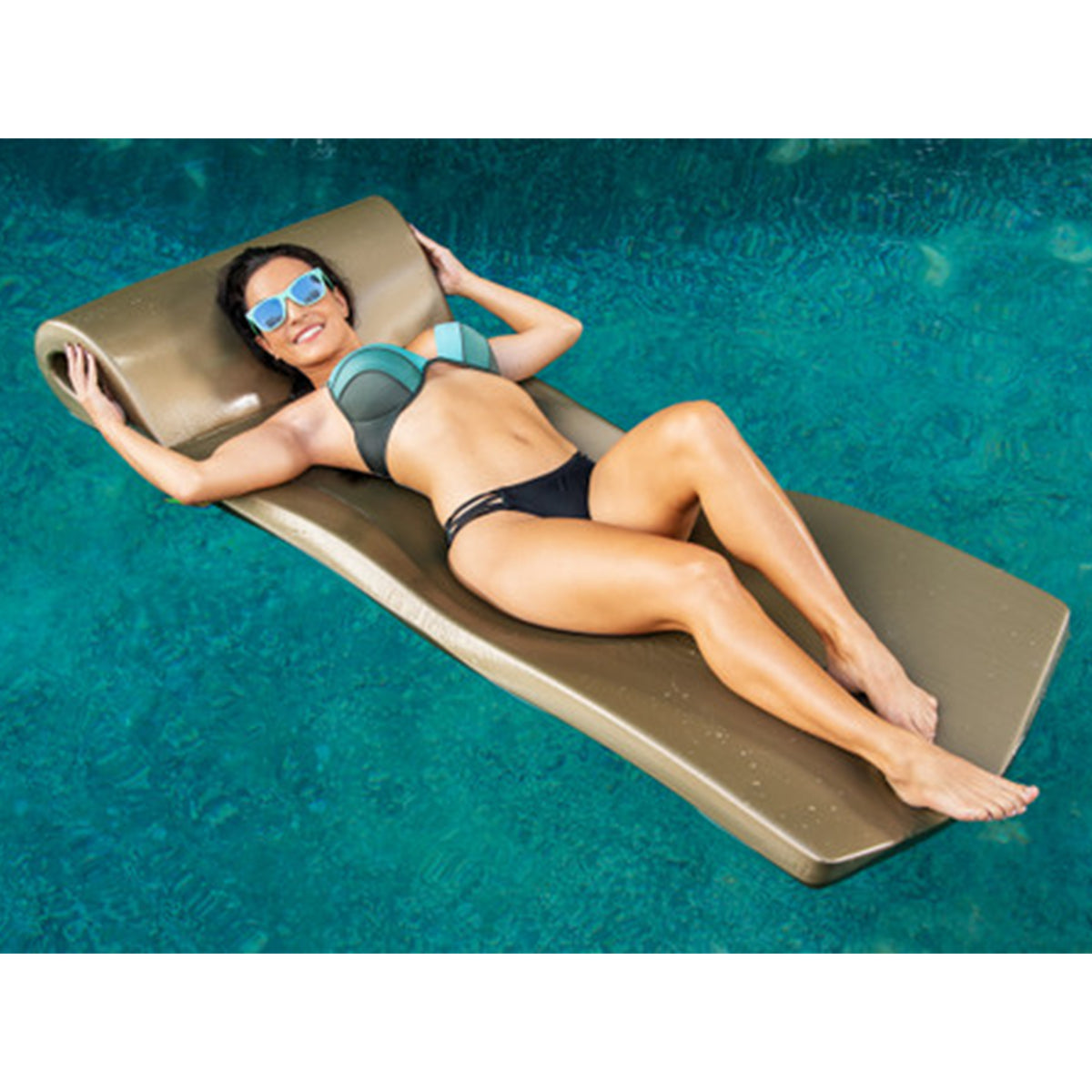 Mint Green Foam Pool Lounge Float N11557