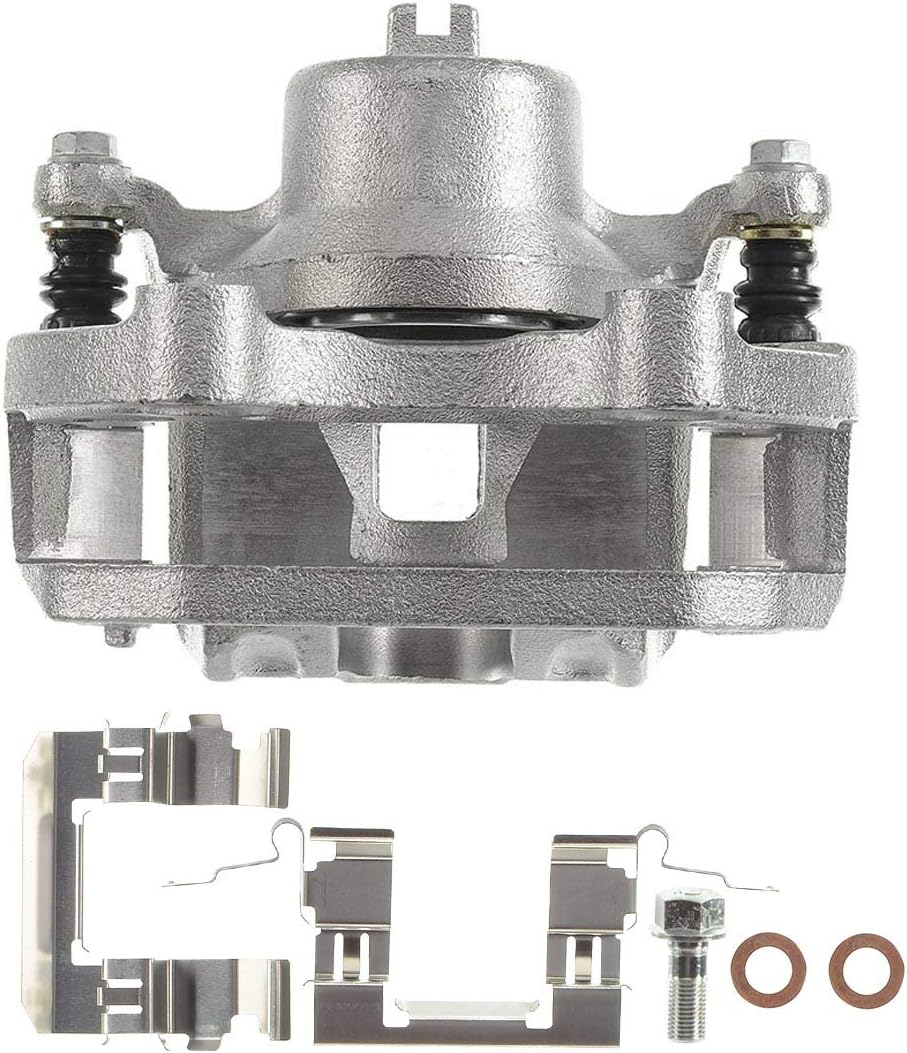 Disc Brake Caliper Assembly with Bracket Front Left Driver Side Pack of 2 X18607