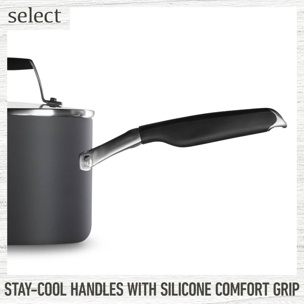 8-Piece Hard Anodized Nonstick Cookware Set J282977