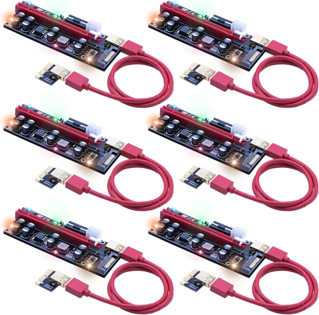 PCIe Riser Adapter Card with 60cm USB 3.0 Cable X36223