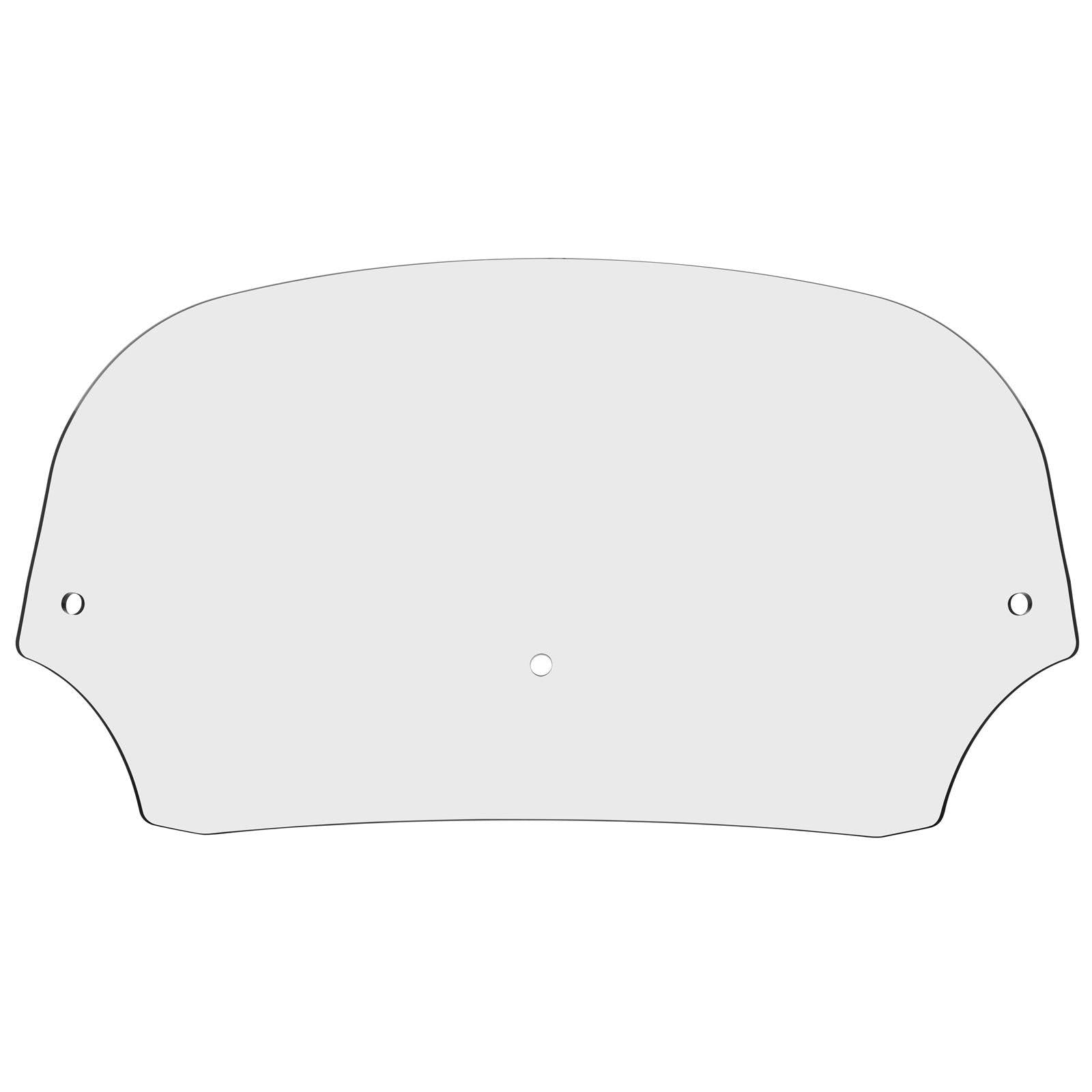 Clear 7 Inch Batwing Fairing Windshield K9559