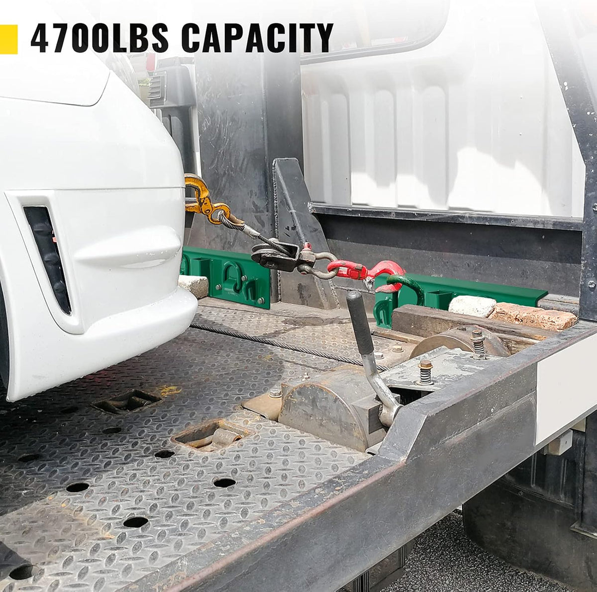 1/4" G70 Forged Bolt on Grab Hooks with 1/2" Shackles P9271