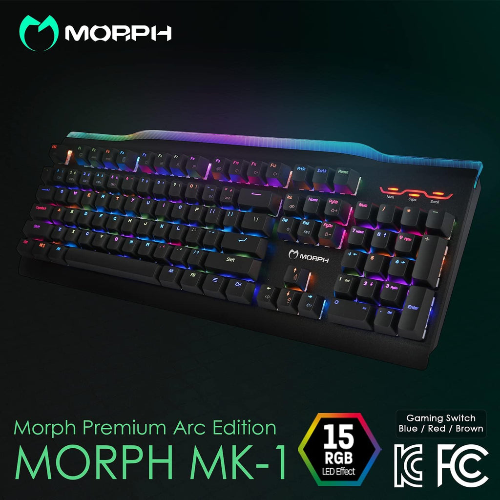 Black USB Wired RGB Mechanical Gaming Keyboard A511