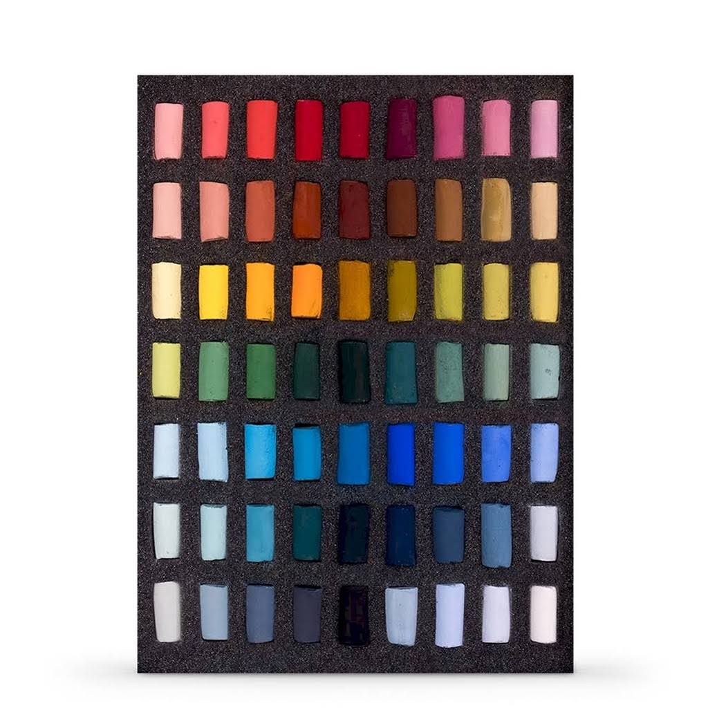 Pastel Set, Set of 63, Half Sticks V87288