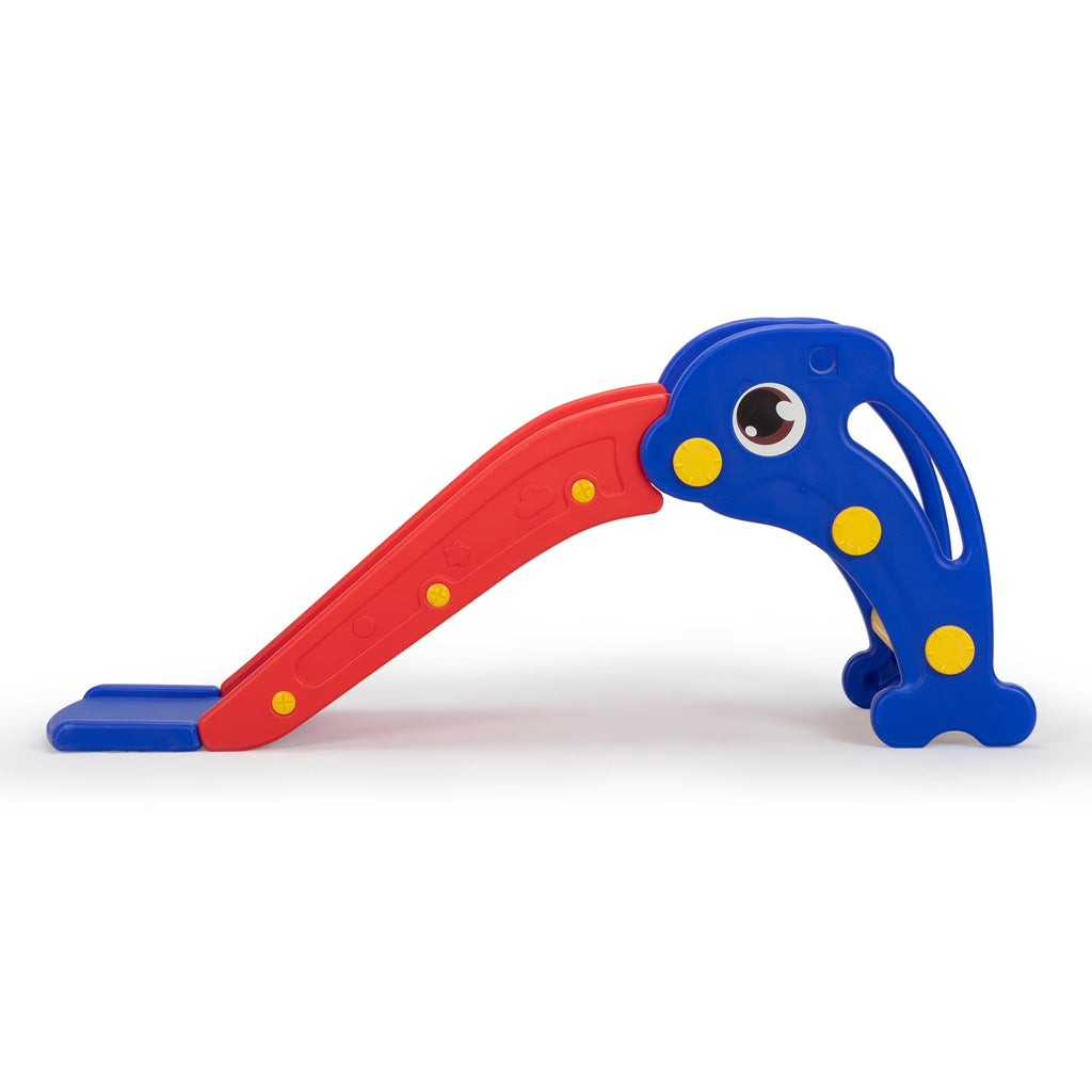 Dolphin Toddler Slide with Basketball Hoop F475923