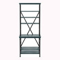 Antique Blue 6-Shelf Bookcase I645890