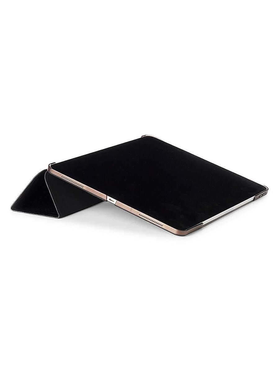 Black Crocodile-Embossed iPad Pro Case B737202