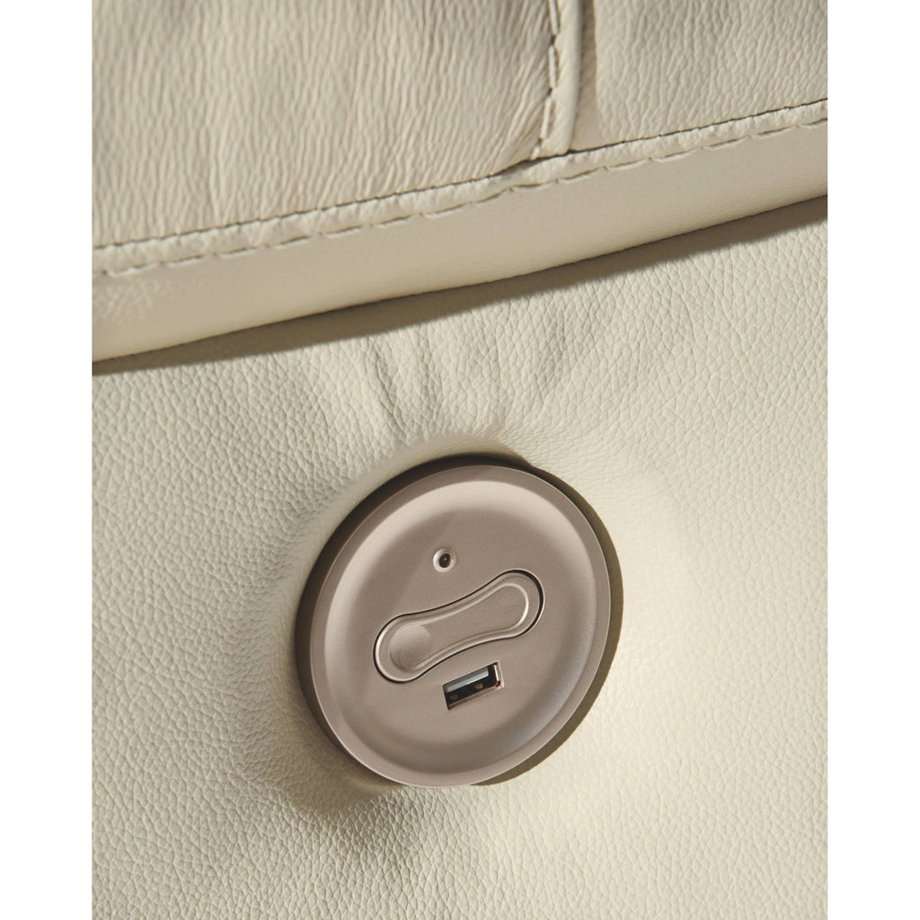 Cream Power Rocker Recliner P551395