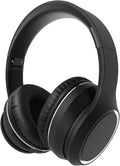 Black Bluetooth Over Ear Headphones with Mic T278
