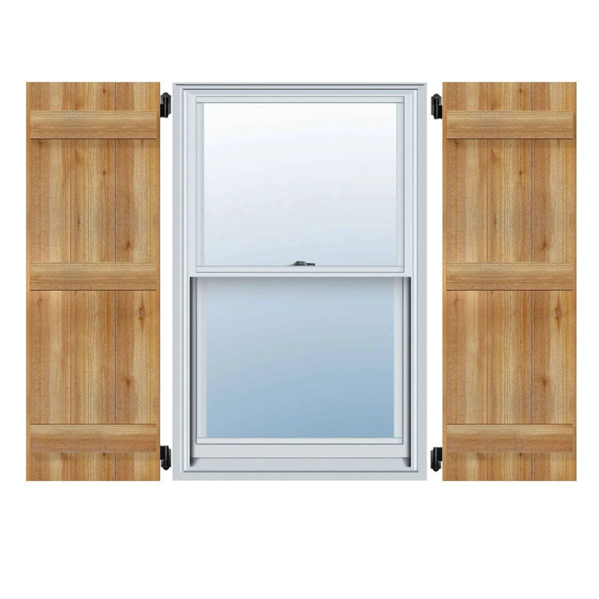 10 3/4x22W x 72x22H Board-n-Batten Shutters B247804
