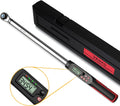 1/2-Inch Drive Digital Torque Wrench Set with Buzzer & LED Indicator G72462