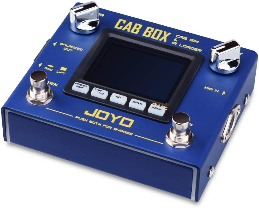 Electric Guitar & Bass Effect Pedal with Cabinet Modeling and Amp Simulator X488066