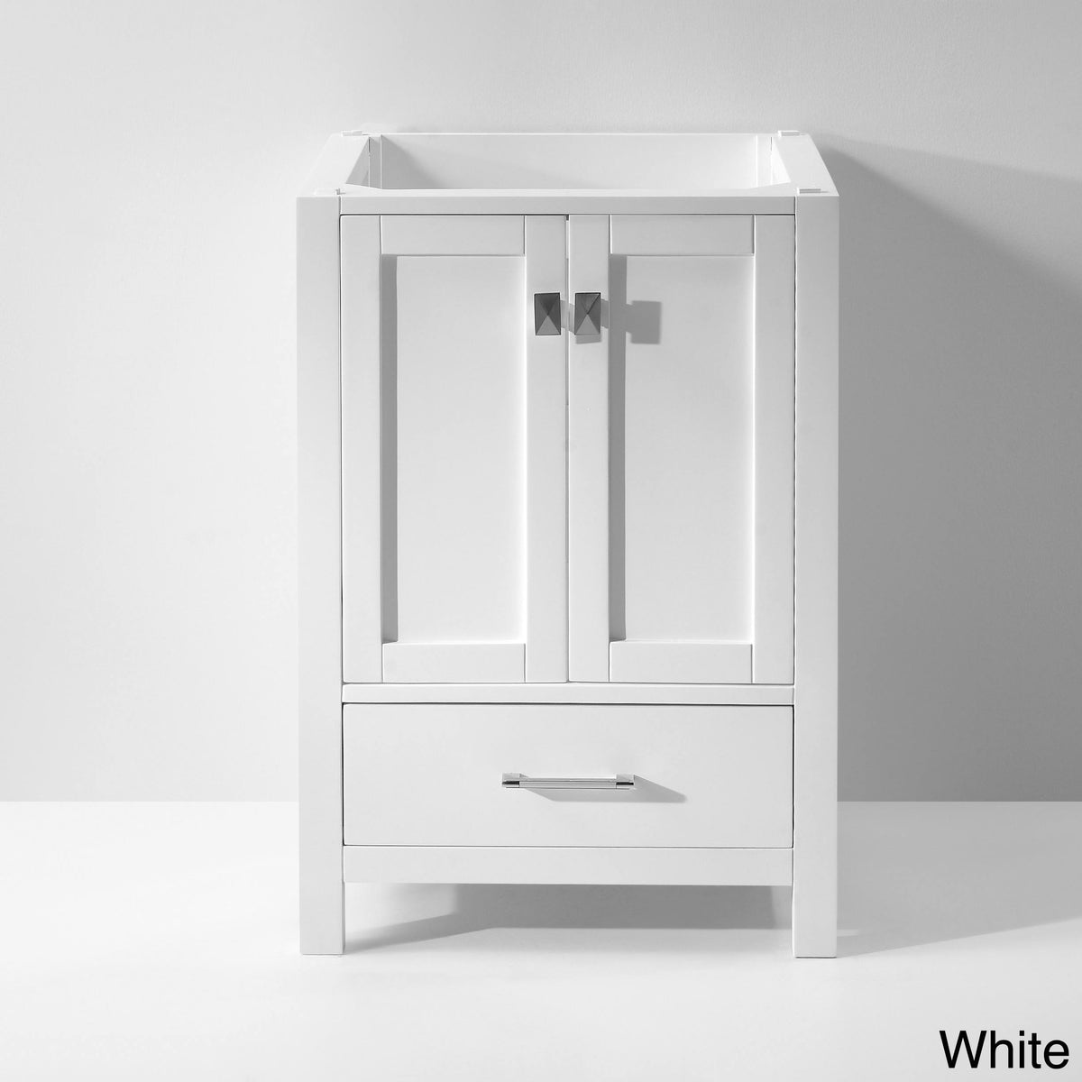 White Single Bathroom Cabinet E1192