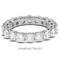 Platinum 950 4-Prong Eternity Ring E887653
