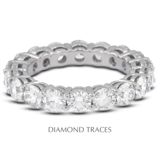 Platinum 950 4-Prong Eternity Ring E887653