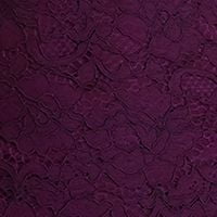 Purple Cap Sleeve Below The Knee Sheath Evening Dress U1940