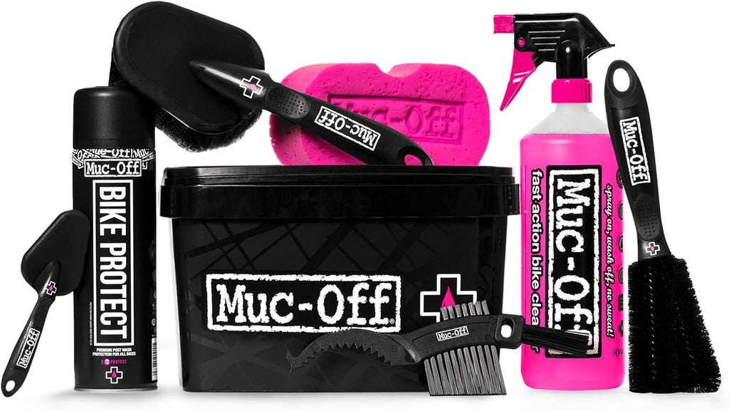 8 in 1 Bicycle Cleaning Kit Black Pack of 2 U337260