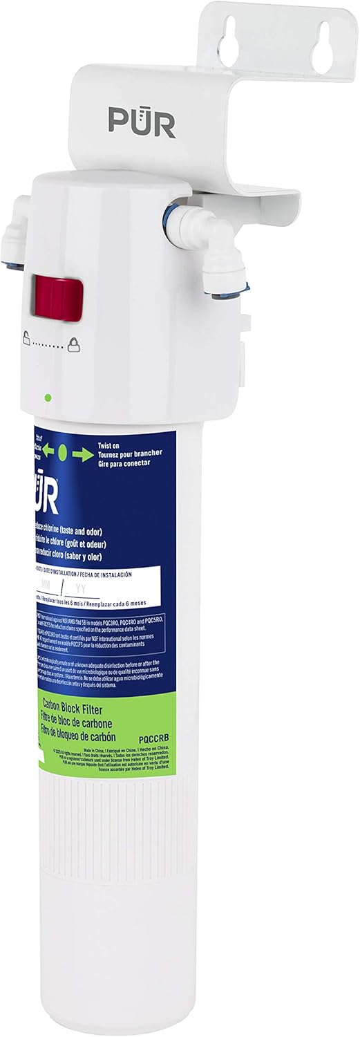 White Pack of 2 Water Filtration System V12556