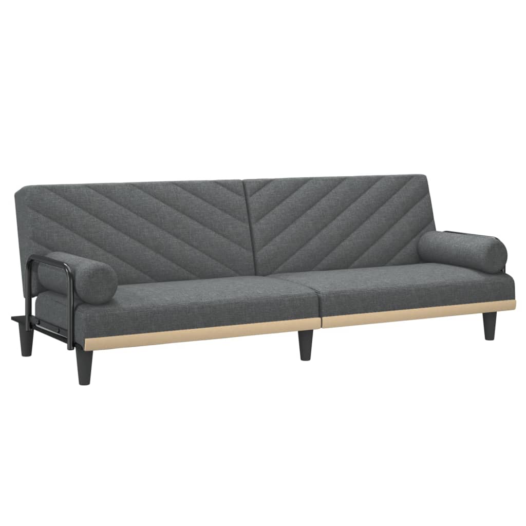 Dark Gray Fabric Sofa Bed K5801