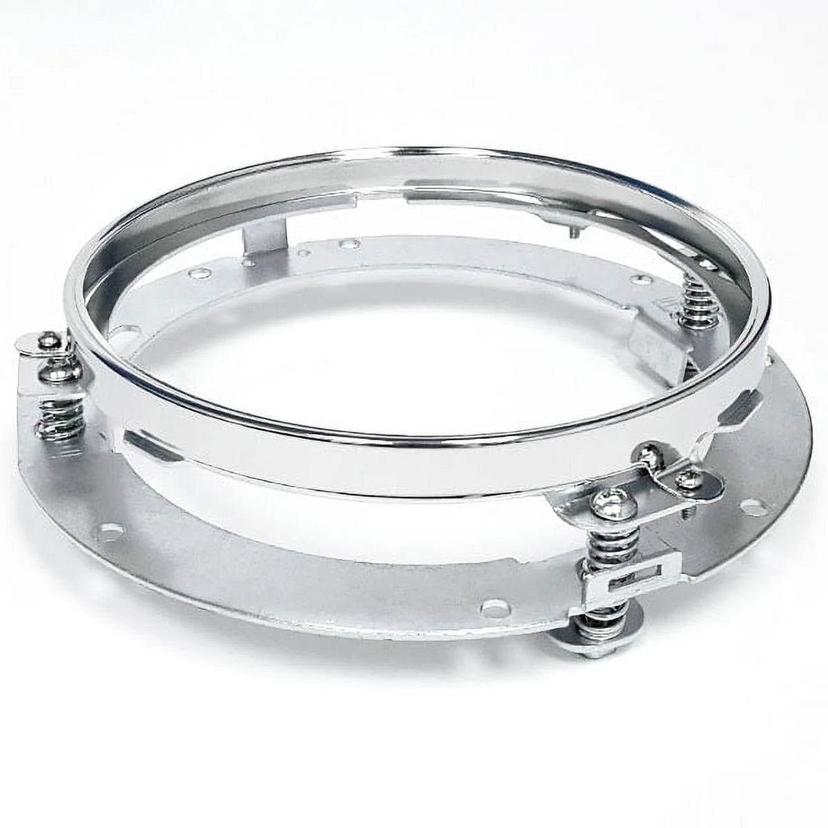 Chrome 7" LED Headlight Mounting Ring Trim Bracket E652928