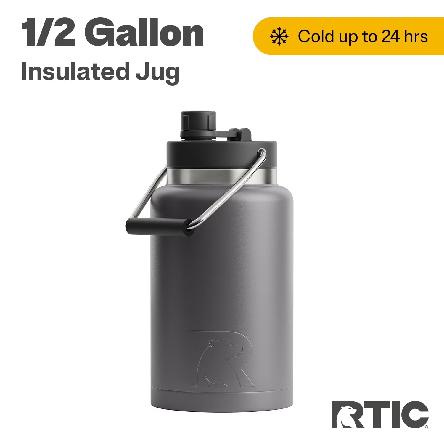 Graphite Half Gallon Stainless Steel Insulated Jug M600191