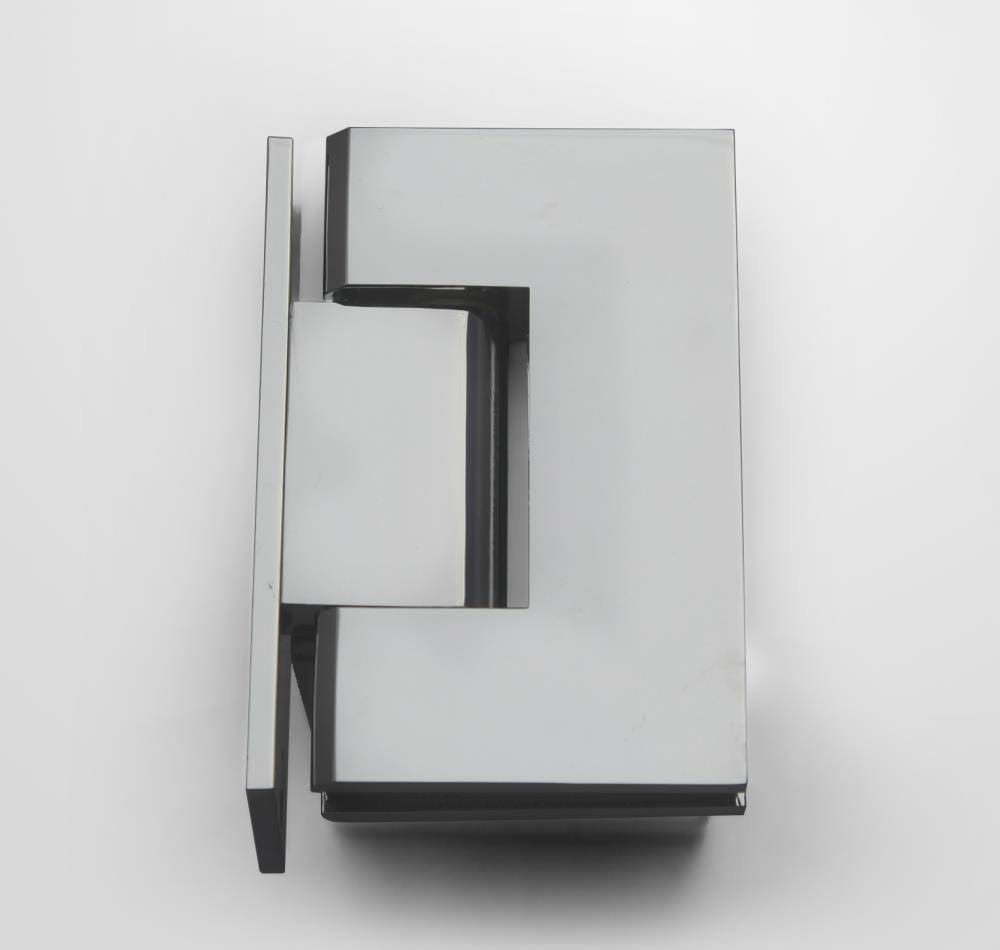 Chrome Frameless Hinged Shower Door Z43486