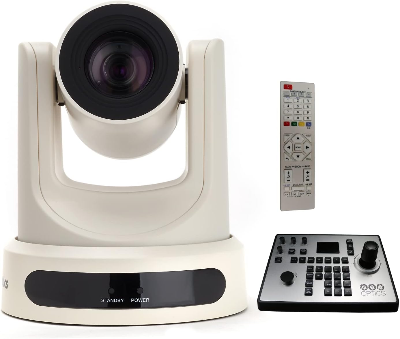 30X-SDI Gen 2 Live Streaming Broadcast Camera, Gray + PTJOY G4 Joystick Controller V395