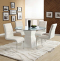 White Round Dining Table Q3562