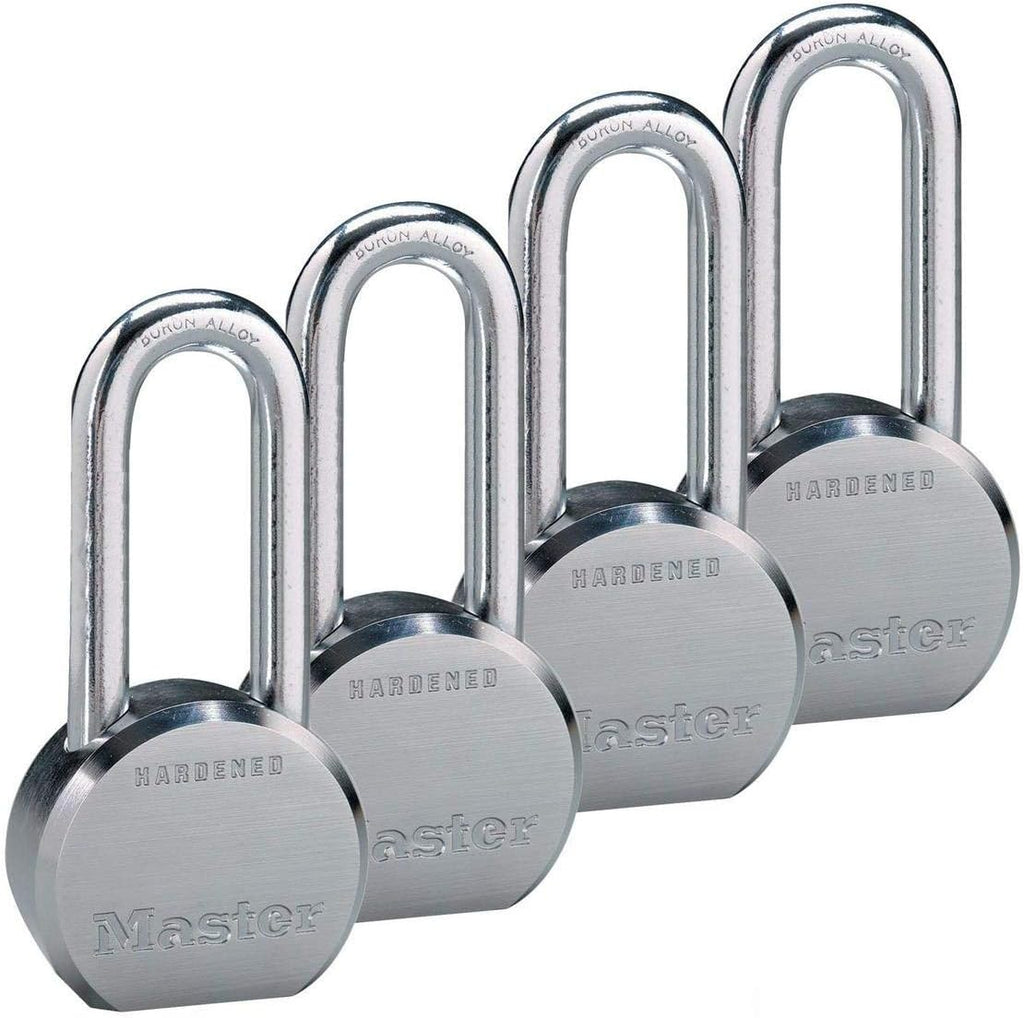 4 High Security Pro Series Keyed Alike Padlocks J453011