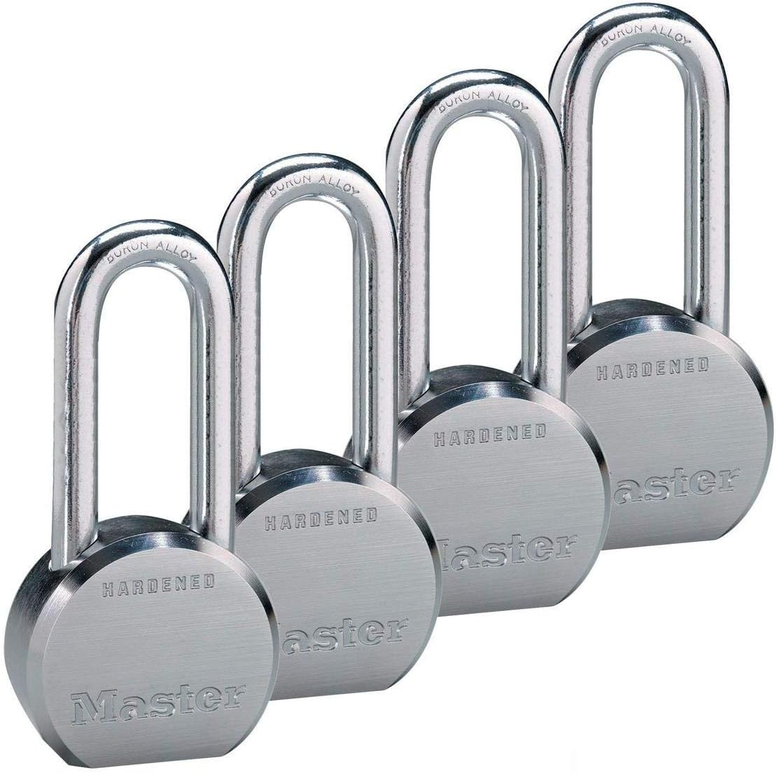 4 High Security Pro Series Keyed Alike Padlocks J453011
