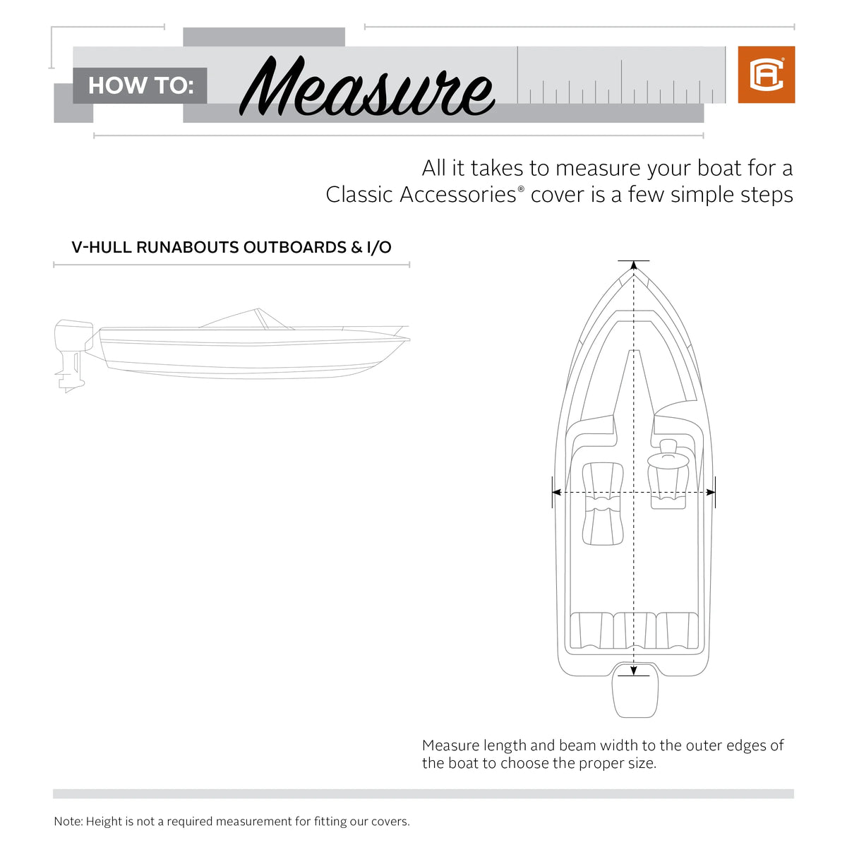 All Seasons Trailerable Boat Cover with Polyester Fade-Resistant Fabric R1802