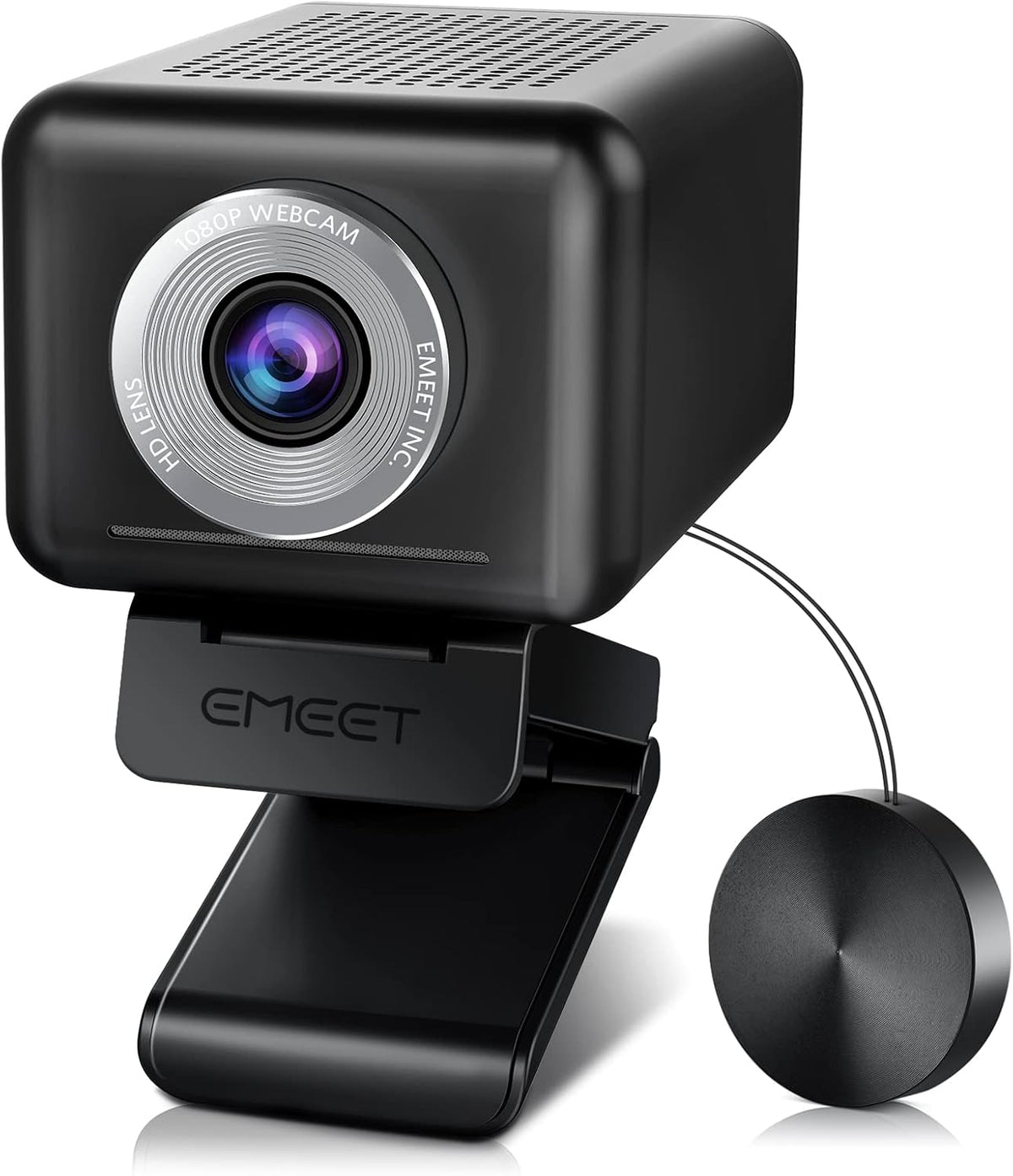 3 in 1 1080P 60FPS Webcam with Microphone and Speaker T6131