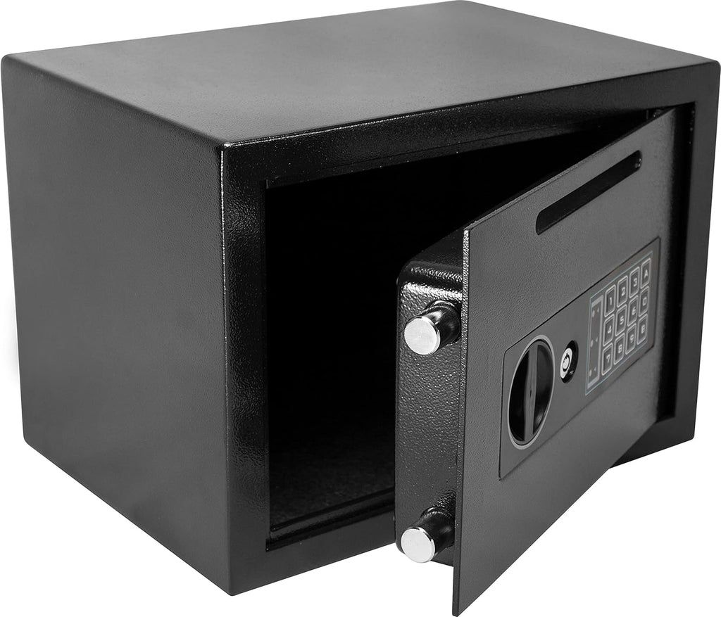 Compact Digital Depository Drop Safe with Front Load Drop Box R29002